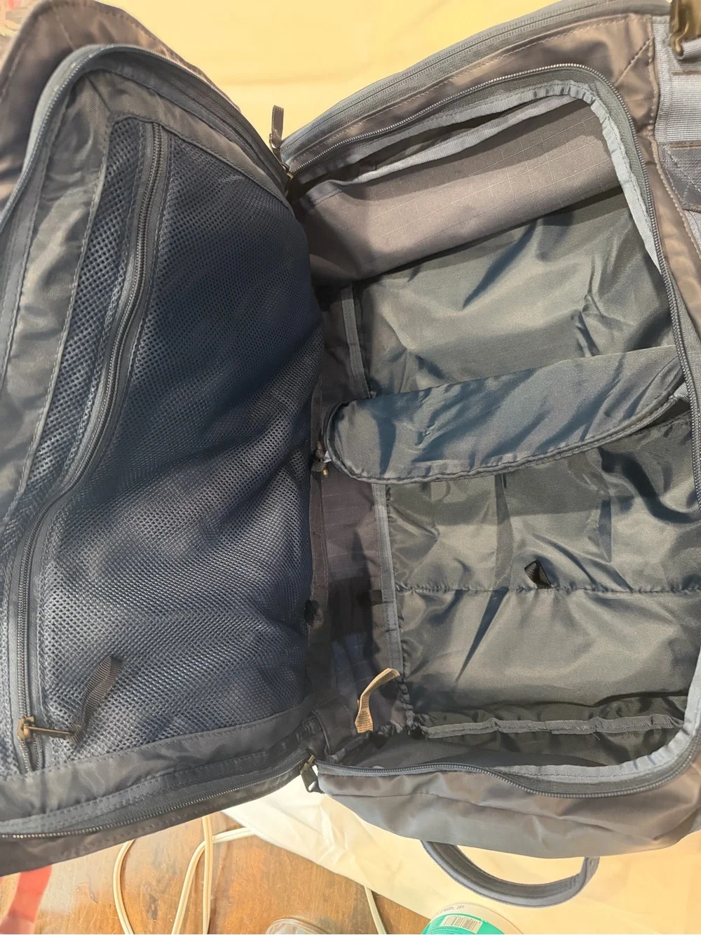 The North Face Men's Slate Blue Backpack Duffel 32L